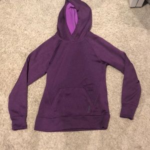 Purple Hooded Sweatshirt by Reebok